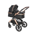 Combi Stroller VIOLA SET with pram body Black DIAMONDS